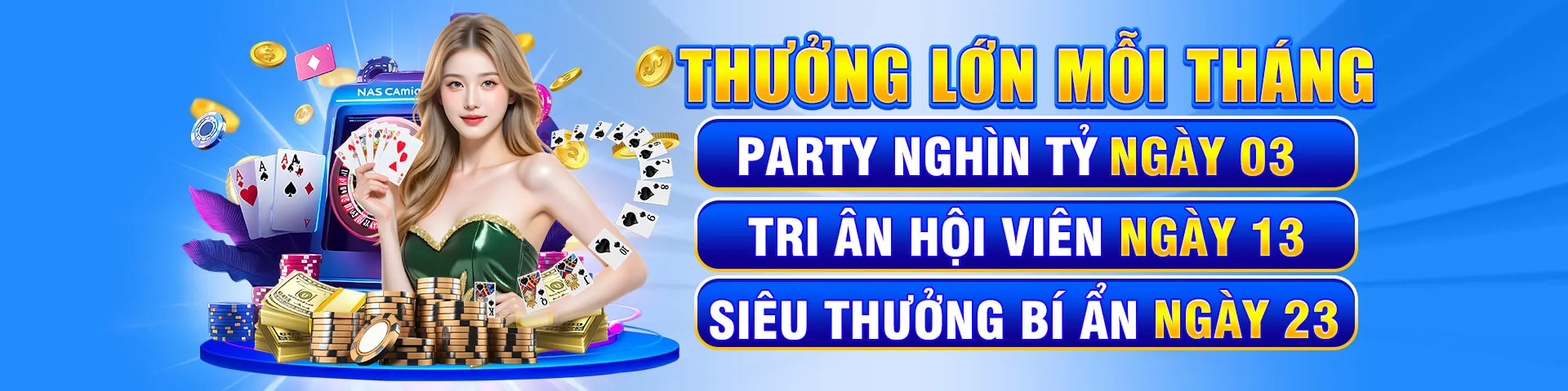 Sòng bạc trực tuyến sang trọng với các trò chơi đa dạng